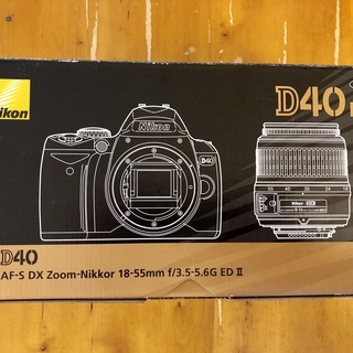  【美品】Nikon D40 レンズキット&kenkoのレンズプ...