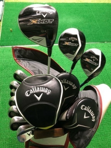 Callaway - 【58°付き】メンズ セット キャロウェイ XHOT 初心者 フルセット 中古 ゴルフクラブ メンズ セット キャロウェイ XHOT 初心者 フル