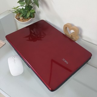 かわいいレッド♪ NEC ノートパソコン 本体 Windows10 割引中‼️NEC
