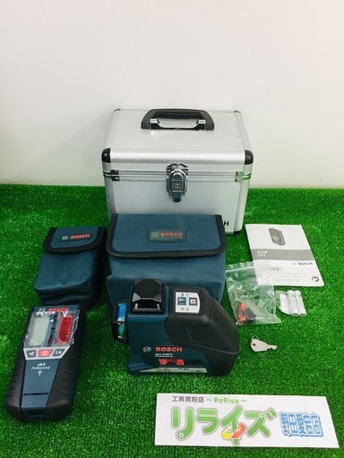 BOSCH(ボッシュ) レーザー墨出し器 GLL3-80P【リライズ野田愛宕店】【店頭引取限定】【中古美品】１点限り早い者勝ち！