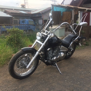 ドラッグスター400 4TR カスタム！実働 シャドウ？ビラーゴ ...