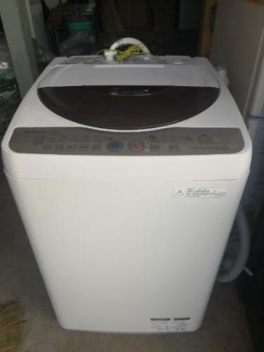 シャープ　6.0kg 洗濯機