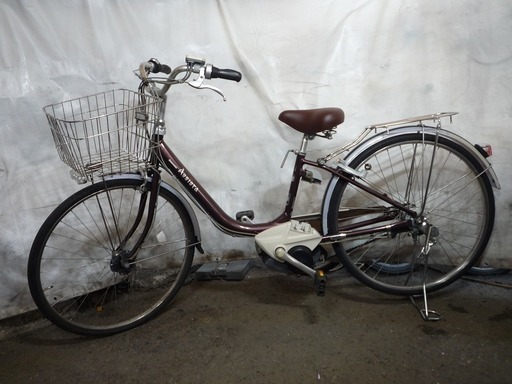 BR102004M　適正価格！中古電動アシスト自転車　近隣配送費込　ブリジストン　ASSISTA　（2008）