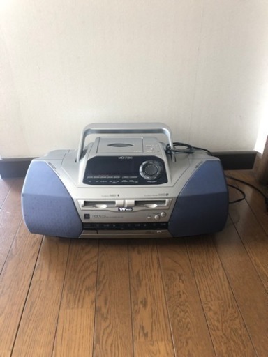 ［交渉中］CD MD カセット ラジオ SHARP