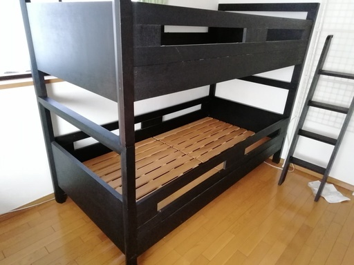 高級タモ材 2段ベッド