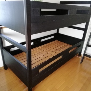 高級タモ材 2段ベッド