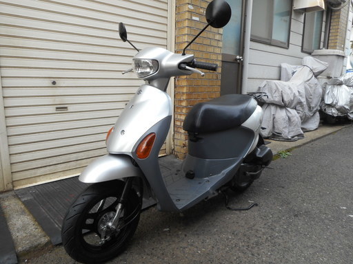 レッツ4G 4ストFI 後タイヤ・Vベルト・ファンカバー新品 Eオイル交換済 【