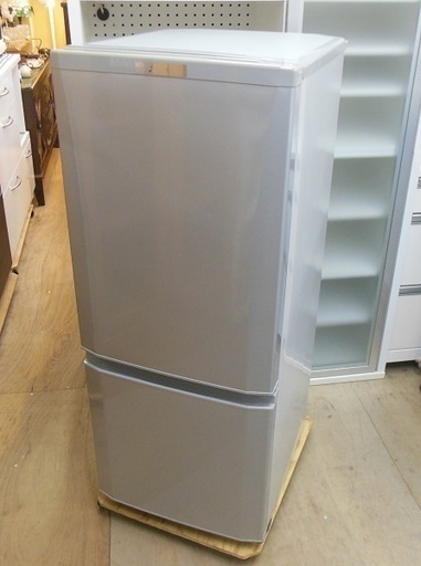 【販売終了しました。ありがとうございます。】MITSUBISHI　2ドア　ノンフロン冷凍冷蔵庫　MR-P15Z　2016年製　中古品