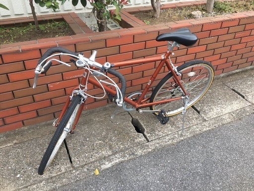 【chariyoshy出品】美品 Raychell 中古自転車 24インチ メタリックオレンジ