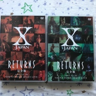 RBK051 X JAPAN/X JAPAN RETURNS 完全版 DVD-B X JAPAN/X JAPAN RETURNS 完全版