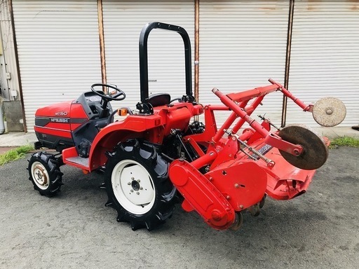 SOLD OUT】三菱 トラクター MT160 16馬力 パワステ 自動水平 4WD