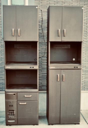 ヨドコウ キッチン収納 棚 セット 巾57 奥行47 高さ3 5cm 共 同サイズ もも 仙川の収納家具 食器棚 キッチン収納 の中古あげます 譲ります ジモティーで不用品の処分