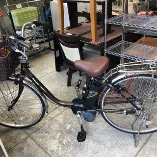 [405]送料無料 パナソニックvivi ビビ TX 電動自転車 電動自転車 パナソニック ビビTX 26インチ パープル 6.6ah 2010