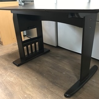 セシール 折りたたみダイニングテーブルセット ダークブラウン