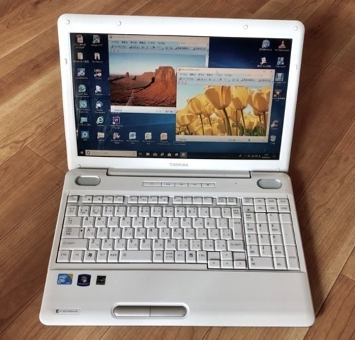 東芝 dynabook15.6インチ/Core2/4GB/320GB/最新Win10pro/Office、アプリ多数/すぐ繋がりすぐ使える