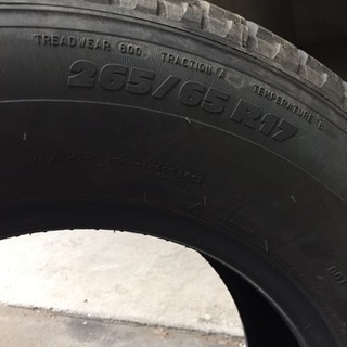 ☆送料込☆新車外し☆22年☆ミシュラン ラティチュードツアー 265/65R17 中古タイヤ 新車外し 4本セット 265/65R17 ミシュラン