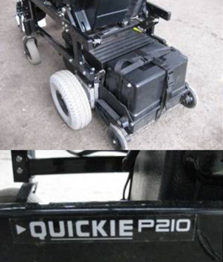 クイッキー Quickie P210 車椅子サッカーのヒーロー 時速14キロ