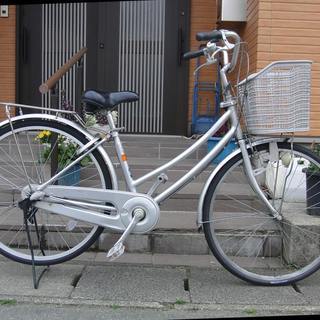 宮田２６インチ　３変速ママチャリ　前ブレーキ新品★自転車組み立て...