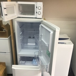 値下げ)生活家電三点セット(冷蔵庫、洗濯機、電子レンジ)販売致します‼️