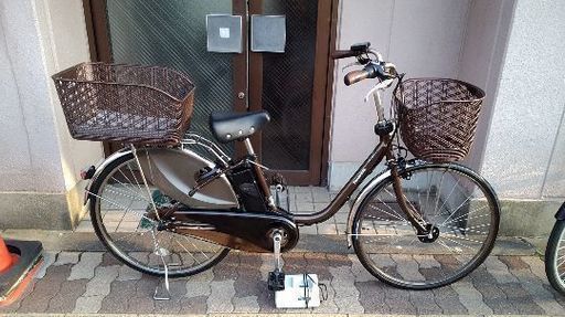 Panasonic vivi DX 26吋電動アシスト自転車( 8.9Ahバッテリー＋充電器 )ブラウン