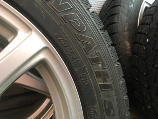 デリカd5 スタッドレスタイヤホイールセット しらさん 佐賀のタイヤ ホイールの中古あげます 譲ります ジモティーで不用品の処分