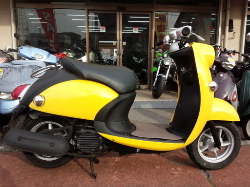 NO.2625 ビーノ（VINO） 水冷4サイクルエンジン イエロー