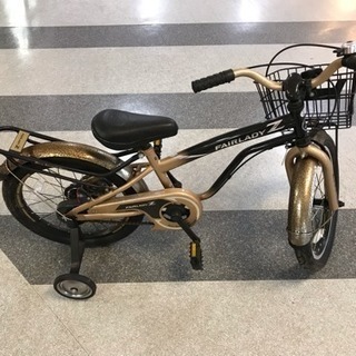 【フェアレディZ】補助輪付き子供用自転車18インチ