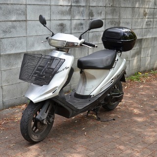 アドレスV100 乗って帰れます。