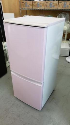 かわいいピンクの冷蔵庫♪セットでさらにお得！