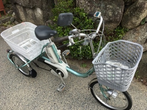 【お取引中】電動三輪自転車(Panasonic、かろやかライフ)
