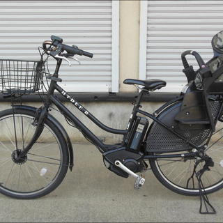 ★★　人気車種！【ブリジストン　ＨＹＢＥＥ．Ｂ】　純正チャイルドシート装備！　高容量６．６Ａｈリチウムバッテリー！　即戦力の子供乗せ電動アシスト自転車です！　お届け可能です！　★★