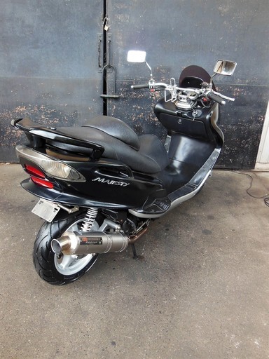 YAMAHA マジェスティ125FI カスタム ヨシムラマフラー他改 YAMAHA マジェスティ125FI カスタム ヨシムラマフラー他改