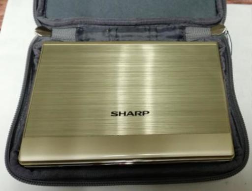 シャープ(SHARP)ワンセグ搭載電子辞書 W-TC980-N (シャンパンゴールド)