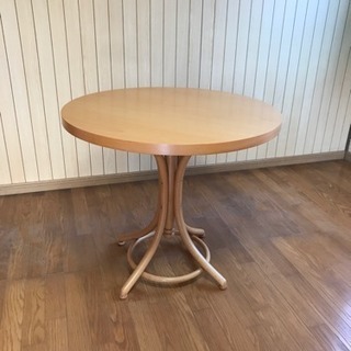 木製  丸テーブル