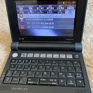 電子辞書 高機能 DAYFILER 美品☆Wi-Fi microSD使用