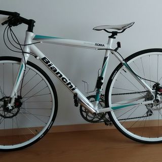 ロードバイク ビアンキ Bianchi ROMA チェレステ 中...