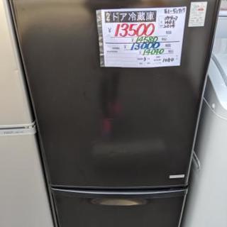 【パナソニック】2ドア冷蔵庫　NR-BW147C-K  2014年製