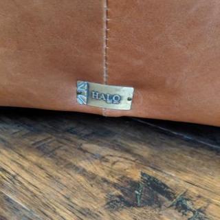 【HALO】1P レザー ソファー　ビンテージ　アンティーク　本革　オシャレ　存在感