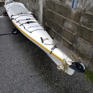カヤック　1人乗り用　レース用　中古