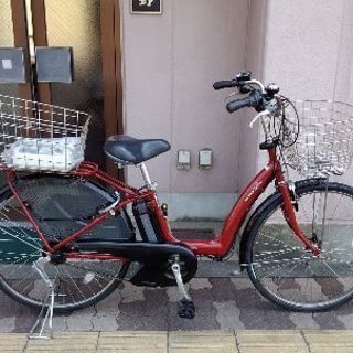 YAMAHA PAS Raffini 26吋 電動アシスト自転車(8.9Ahバッテリー＋充電器)エスニックレッド