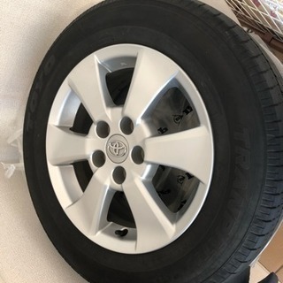 215/65R16 ナスカー トヨタ純正アルミ ウレタン塗装 半艶
