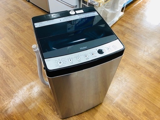 安心の6ヶ月保障付！2018年製ハイアール5.5kg全自動洗濯機です。【トレファク藤沢店】