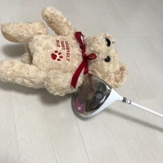 可愛いテディベア仕様のゴルフセット(レディース)