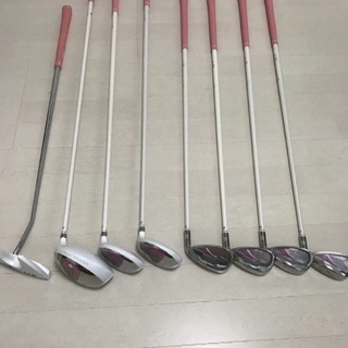 可愛いテディベア仕様のゴルフセット(レディース)