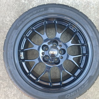 新品タイヤ付き BBS RG-R rg735 アウディTT等に