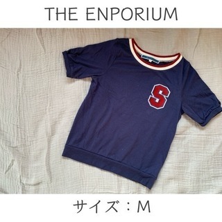 THE  ENPORIUM 胸ワッペンTシャツ