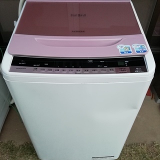日立　洗濯機8キロ　2015年　寸法　幅60.8㎝　奥行61.㎝　高さ100㎝　配送設置OK