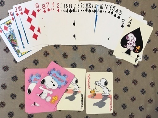 スヌーピー トランプ ぽこさん 桜井のカードゲームの中古あげます 譲ります ジモティーで不用品の処分