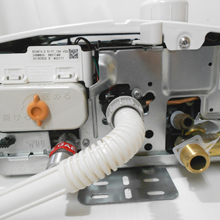 リンナイ ガス瞬間湯沸器 都市ガス12A・13A用 RUS-V51YTK(WH) 2018年製 寒冷地仕様 札幌市 白石区 東札幌