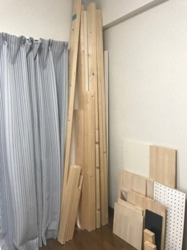 木材の引き取りの追加商品です。